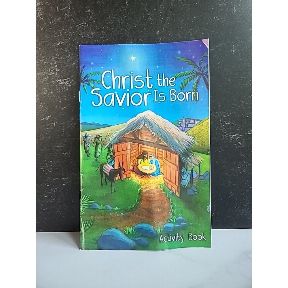 Christ The Savior Is Born Activity Book